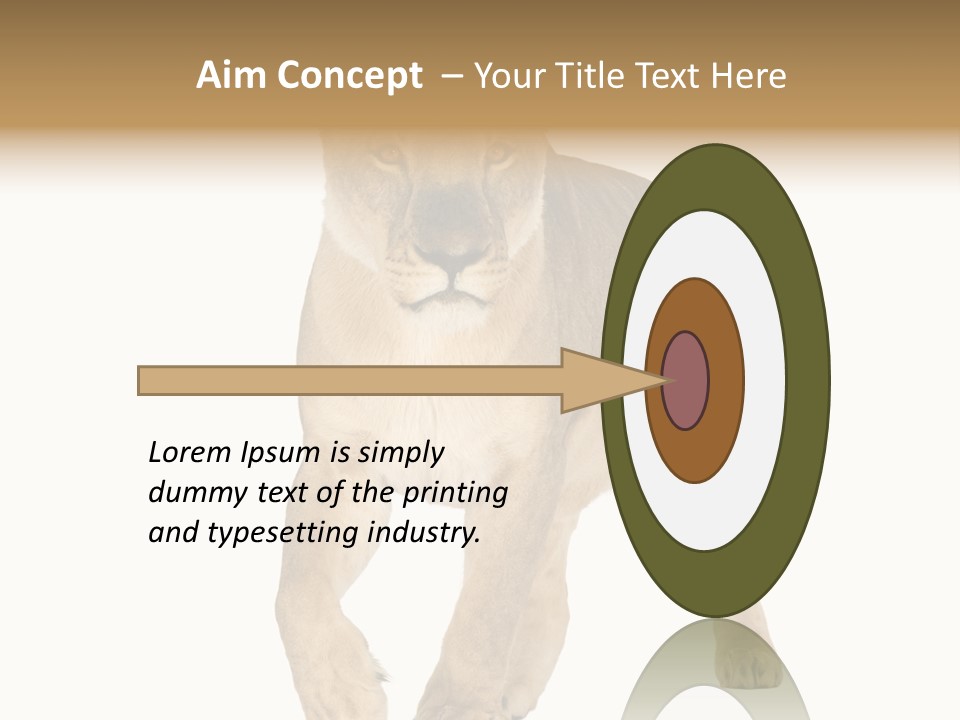 South Africa Creature Animals PowerPoint Template