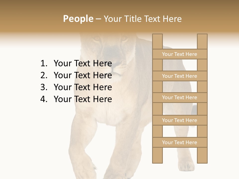South Africa Creature Animals PowerPoint Template