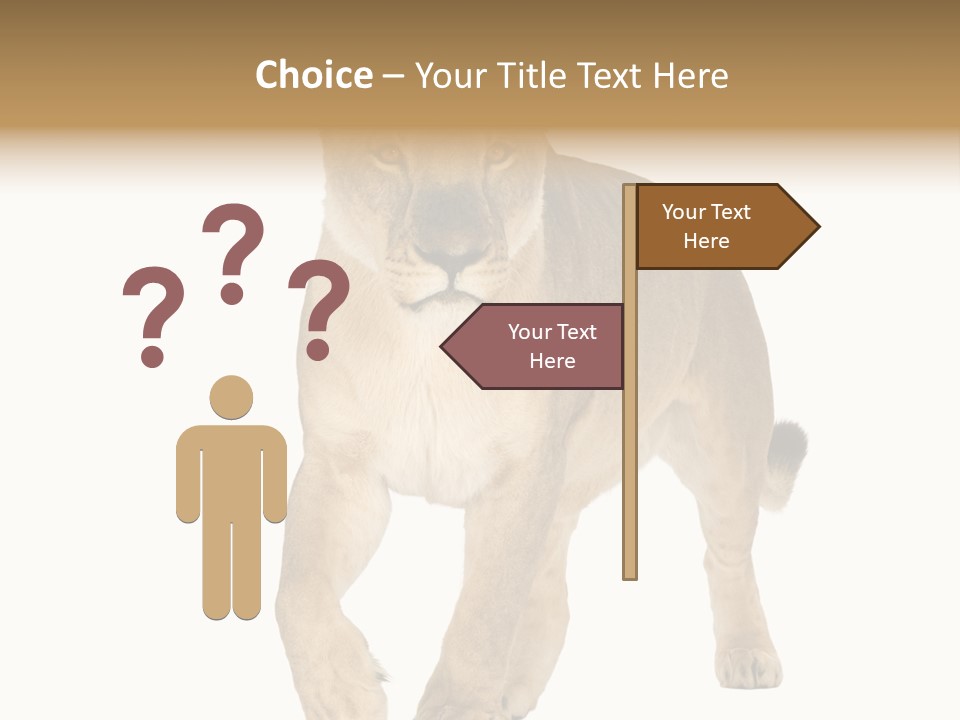 South Africa Creature Animals PowerPoint Template