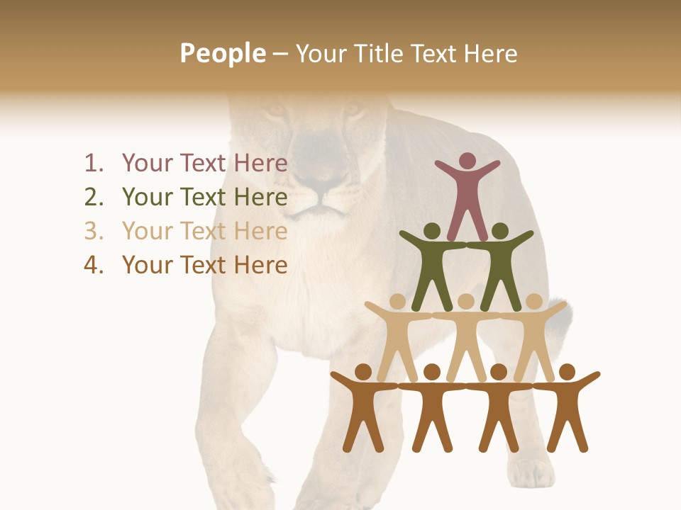 South Africa Creature Animals PowerPoint Template