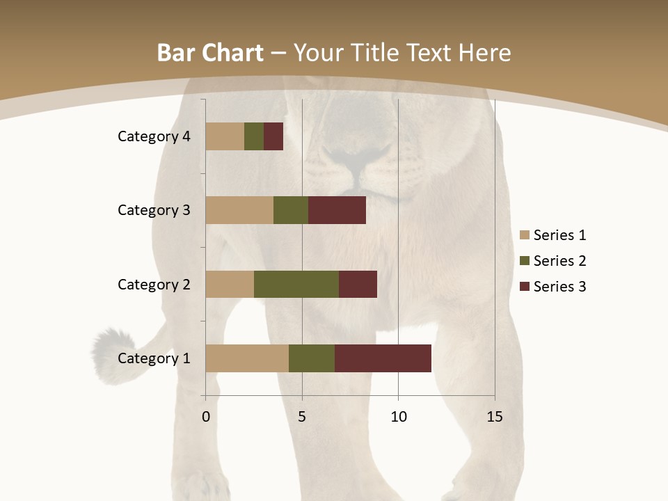 Panthera Leo Animals Animal PowerPoint Template