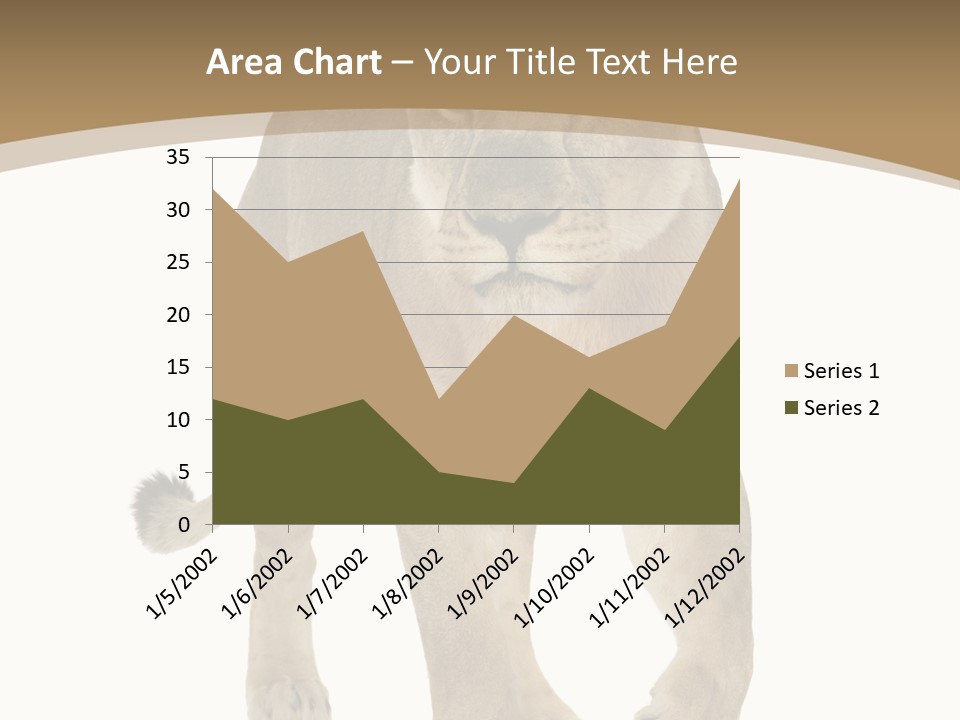 Panthera Leo Animals Animal PowerPoint Template