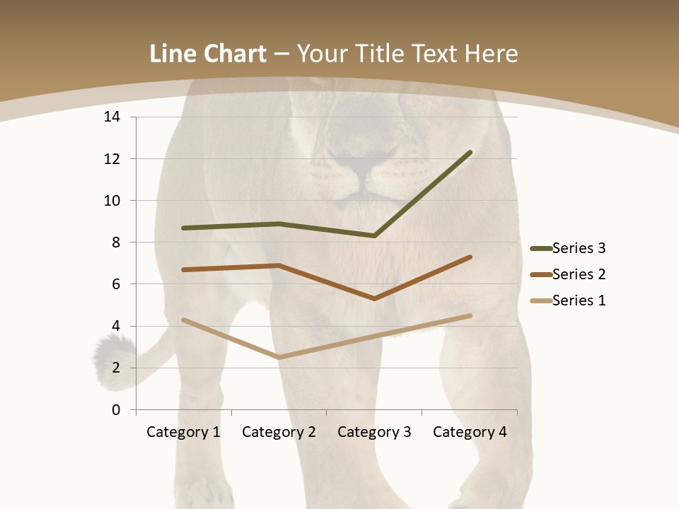 Panthera Leo Animals Animal PowerPoint Template