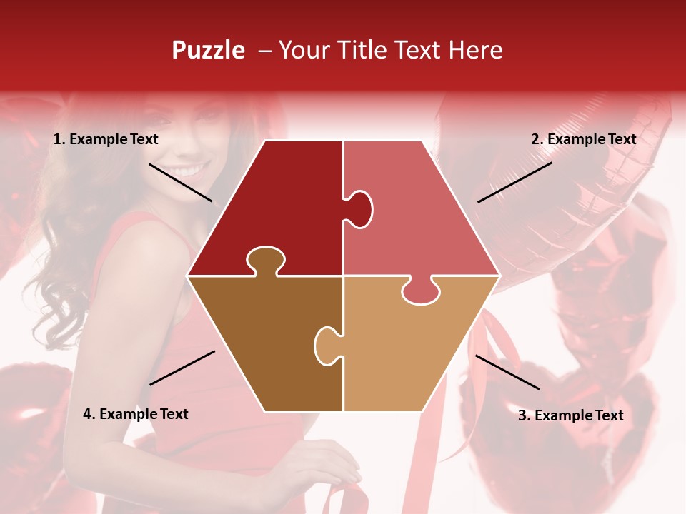 White Young Tape PowerPoint Template