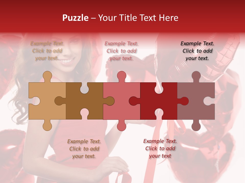 White Young Tape PowerPoint Template