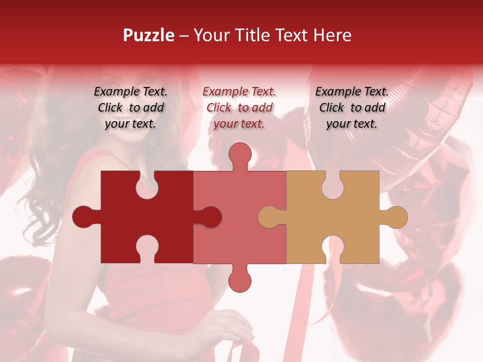 White Young Tape PowerPoint Template