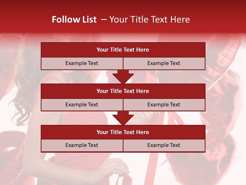 White Young Tape PowerPoint Template