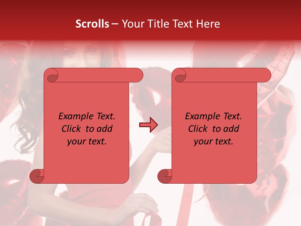White Young Tape PowerPoint Template