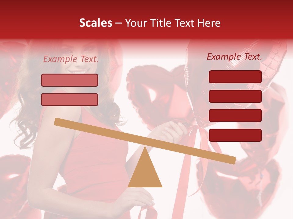 White Young Tape PowerPoint Template