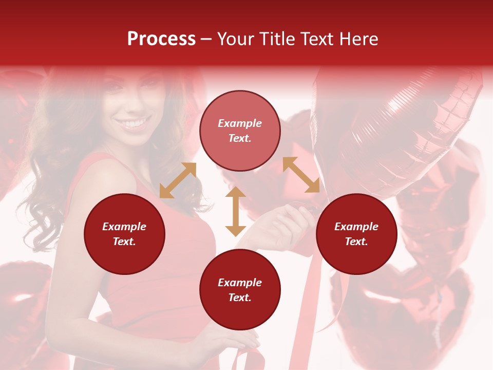 White Young Tape PowerPoint Template