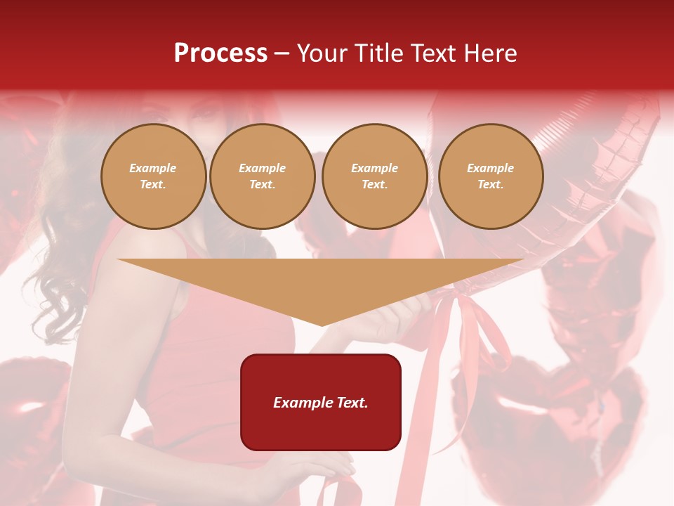 White Young Tape PowerPoint Template