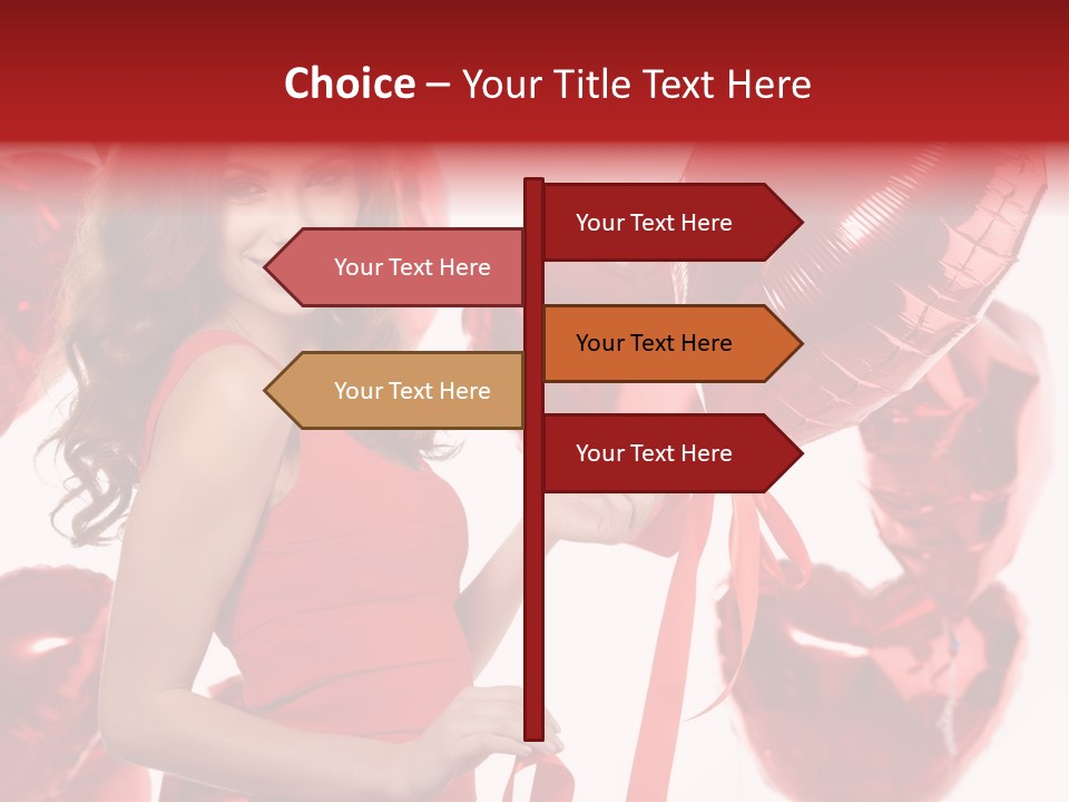 White Young Tape PowerPoint Template