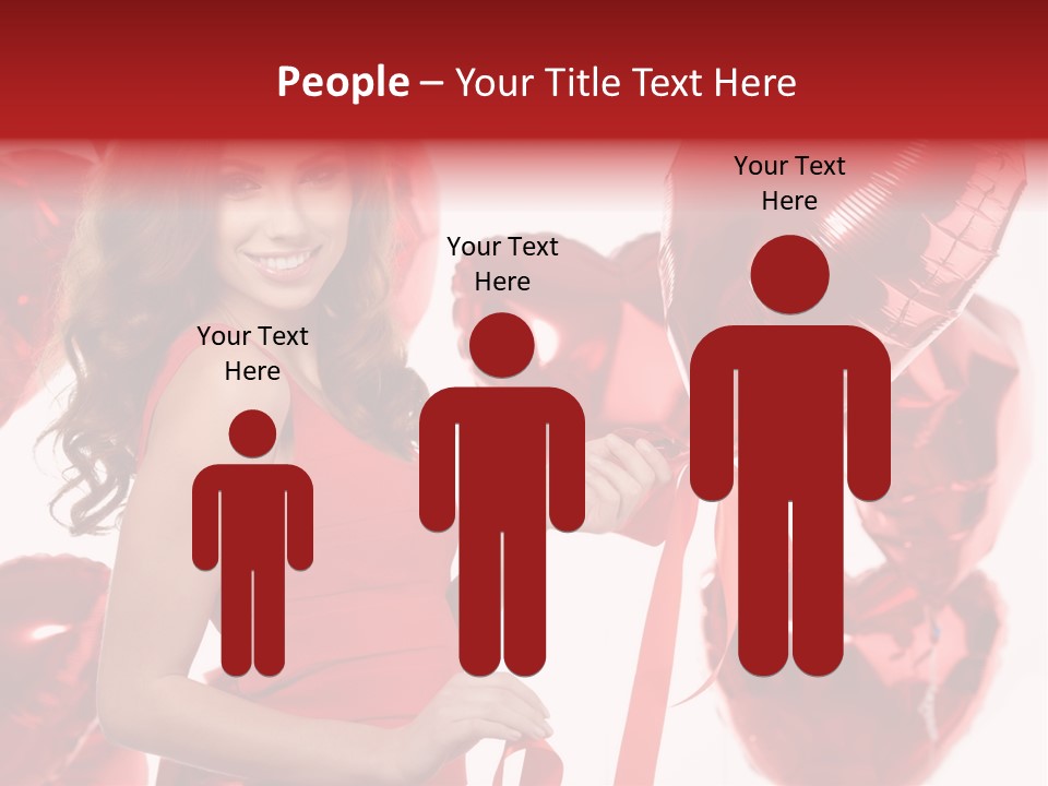 White Young Tape PowerPoint Template