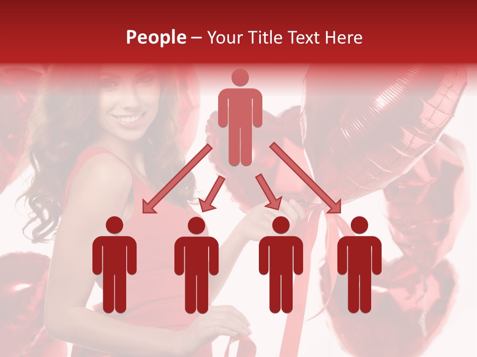 White Young Tape PowerPoint Template