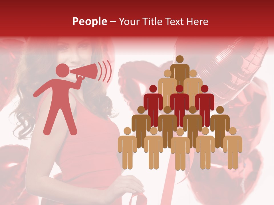 White Young Tape PowerPoint Template