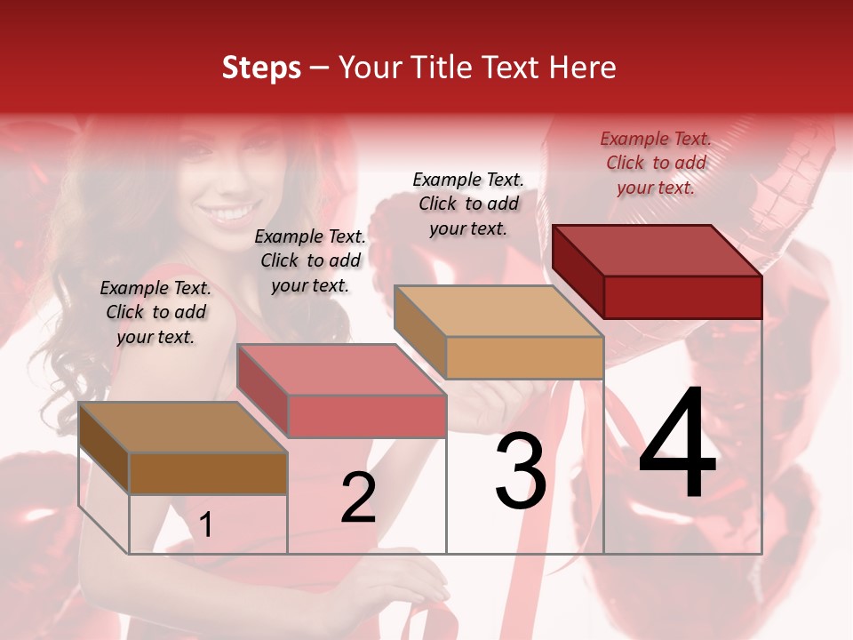 White Young Tape PowerPoint Template