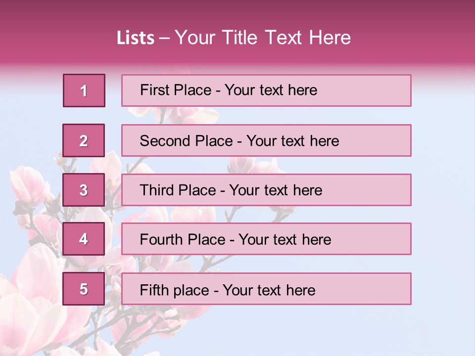 Spring Sunny Beauty PowerPoint Template