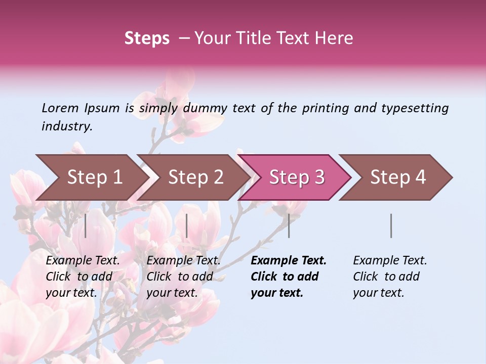 Spring Sunny Beauty PowerPoint Template