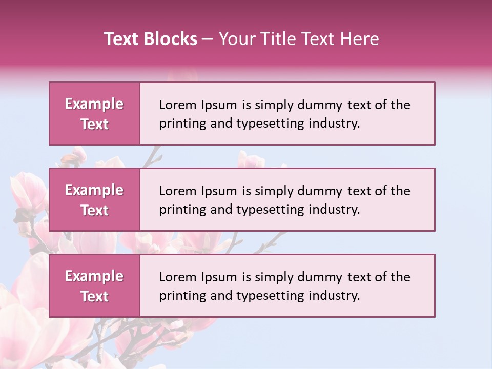 Spring Sunny Beauty PowerPoint Template