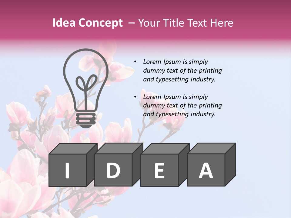 Spring Sunny Beauty PowerPoint Template