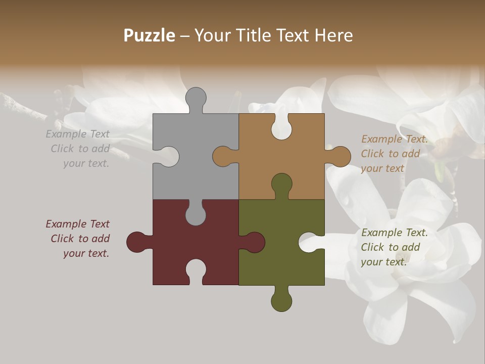 Closeup Photography Backgrounds PowerPoint Template