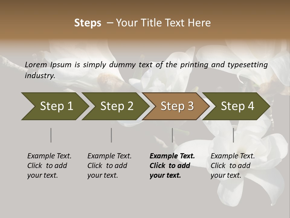 Closeup Photography Backgrounds PowerPoint Template