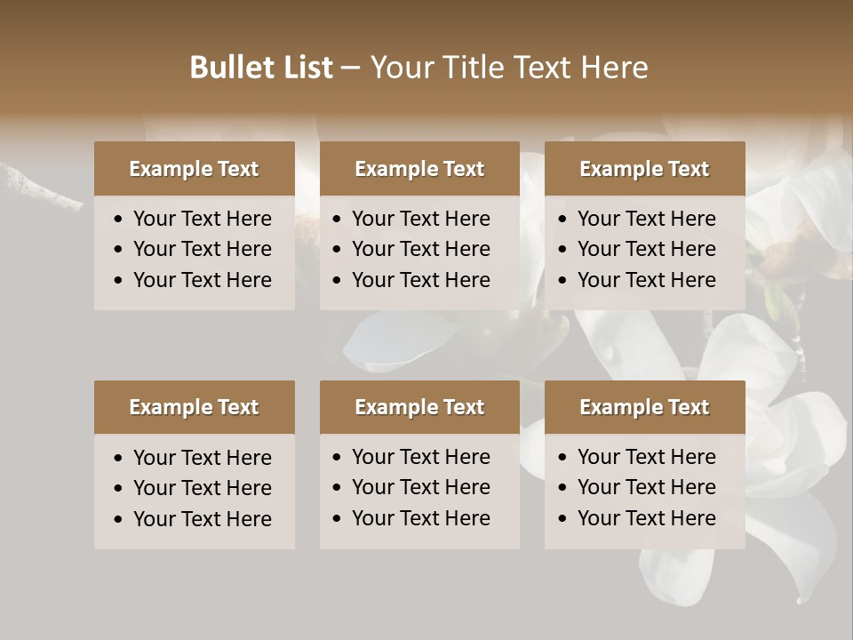 Closeup Photography Backgrounds PowerPoint Template