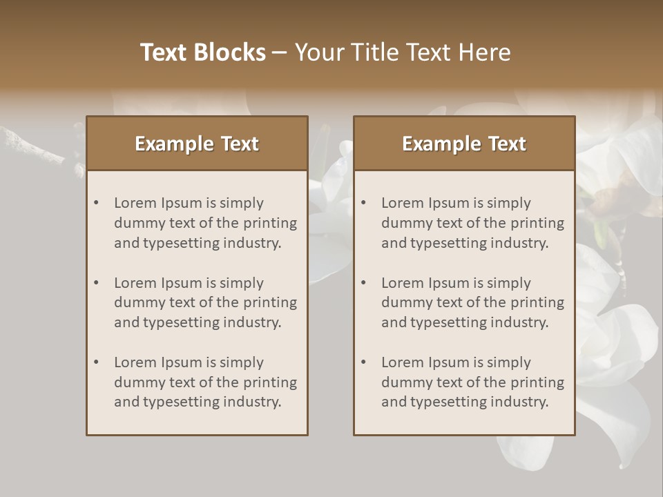 Closeup Photography Backgrounds PowerPoint Template