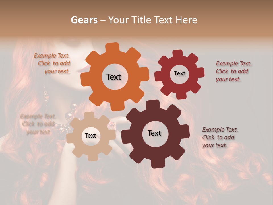 Decoraci Esfera Tornillo PowerPoint Template