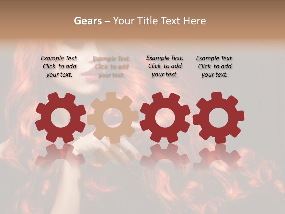 Decoraci Esfera Tornillo PowerPoint Template