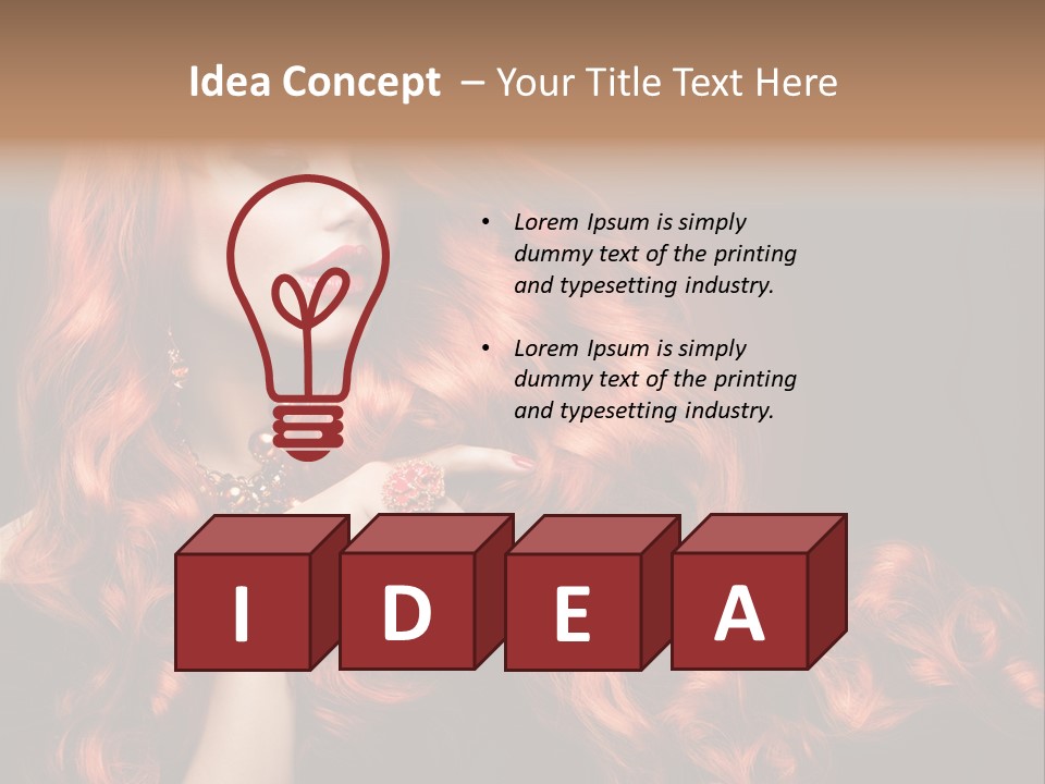 Decoraci Esfera Tornillo PowerPoint Template