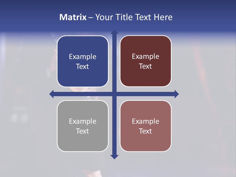 Happiness Male Sensuality PowerPoint Template