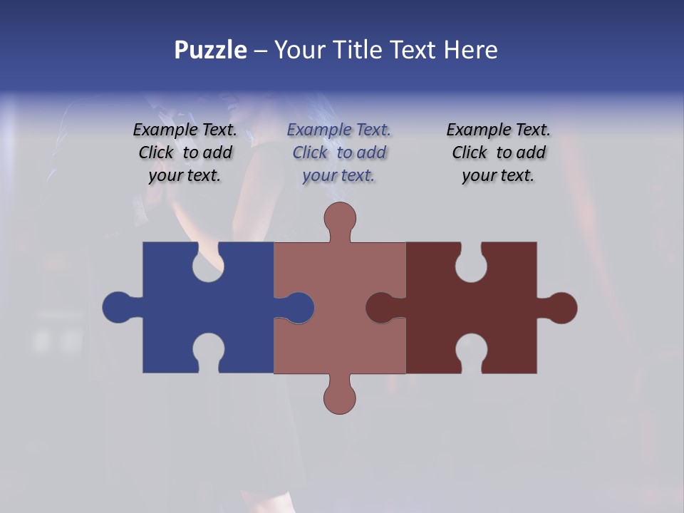 Happiness Male Sensuality PowerPoint Template