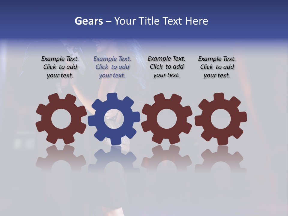 Happiness Male Sensuality PowerPoint Template