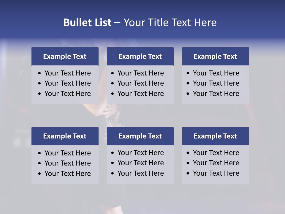 Happiness Male Sensuality PowerPoint Template