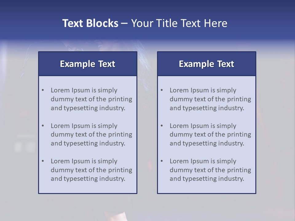 Happiness Male Sensuality PowerPoint Template