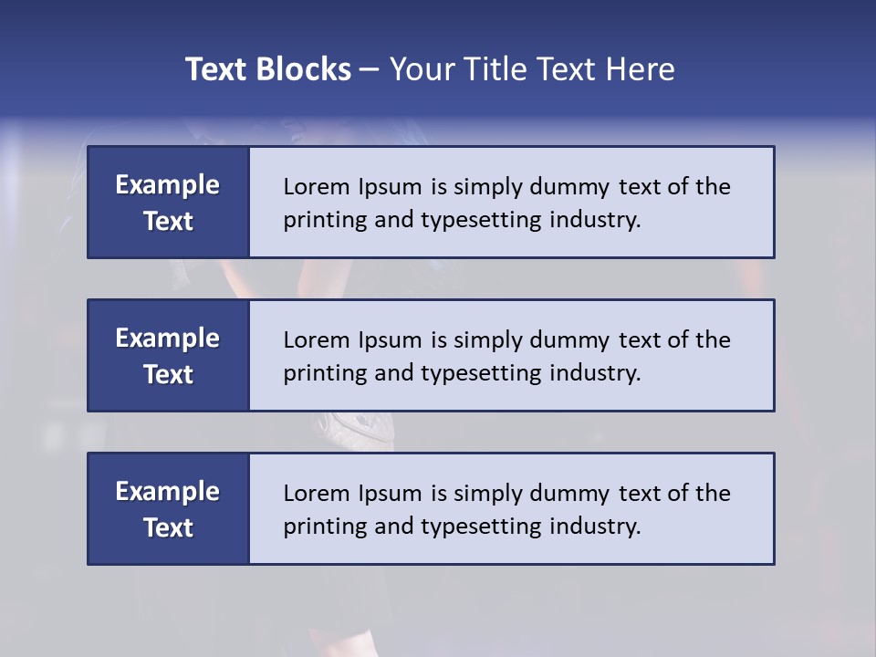 Happiness Male Sensuality PowerPoint Template