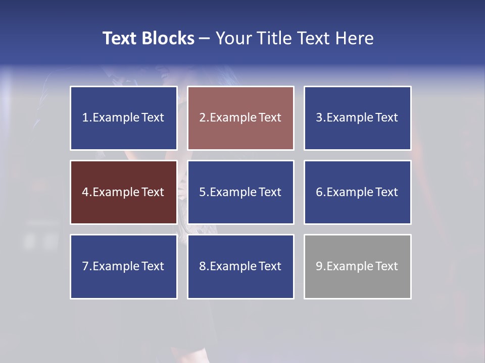 Happiness Male Sensuality PowerPoint Template