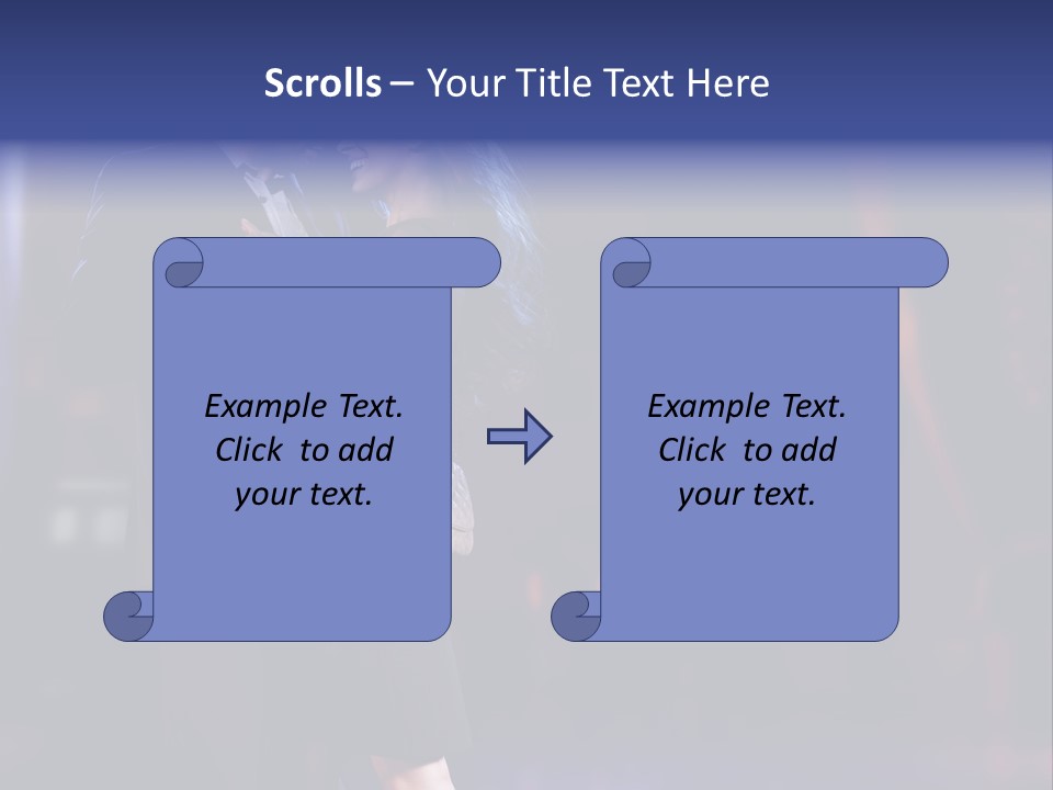 Happiness Male Sensuality PowerPoint Template