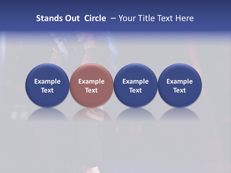 Happiness Male Sensuality PowerPoint Template