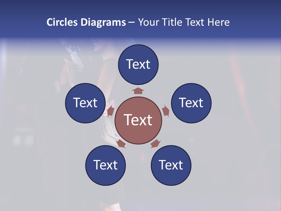 Happiness Male Sensuality PowerPoint Template