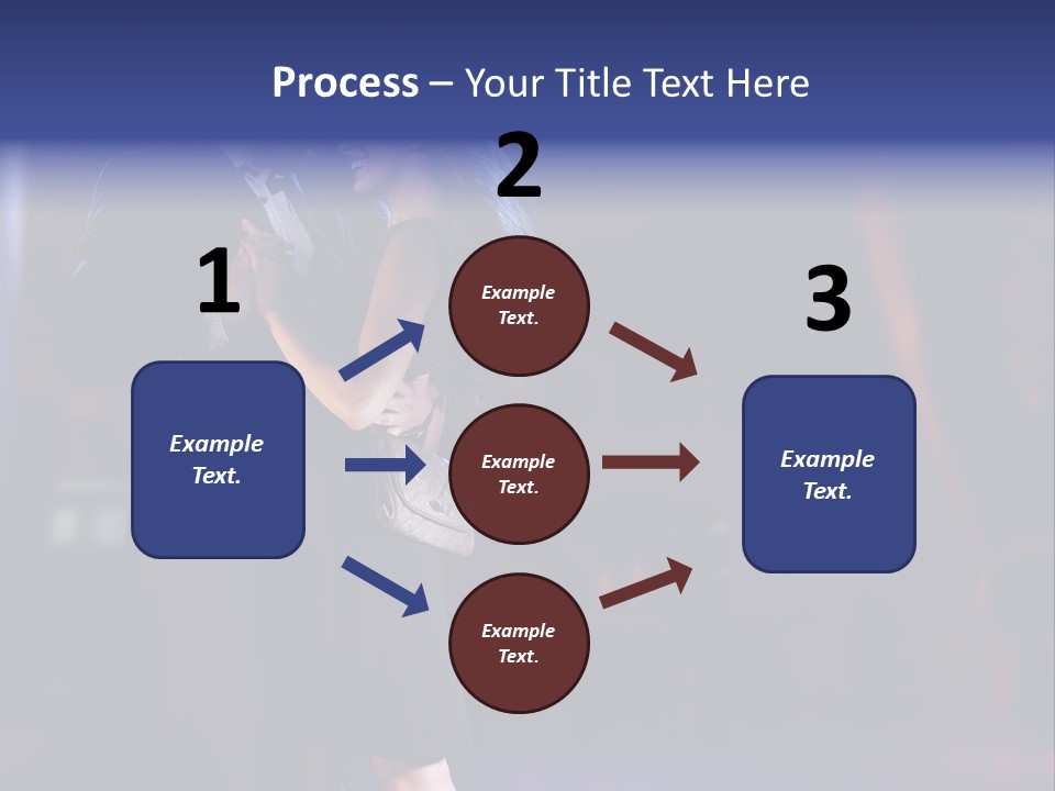 Happiness Male Sensuality PowerPoint Template