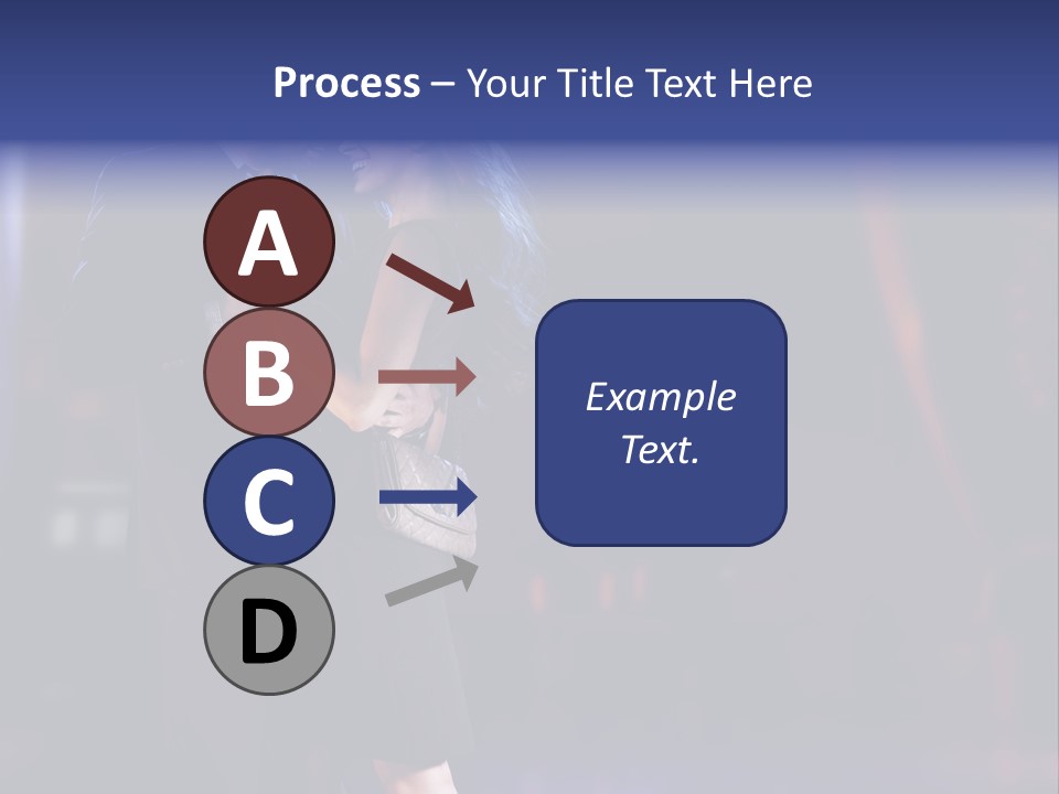 Happiness Male Sensuality PowerPoint Template