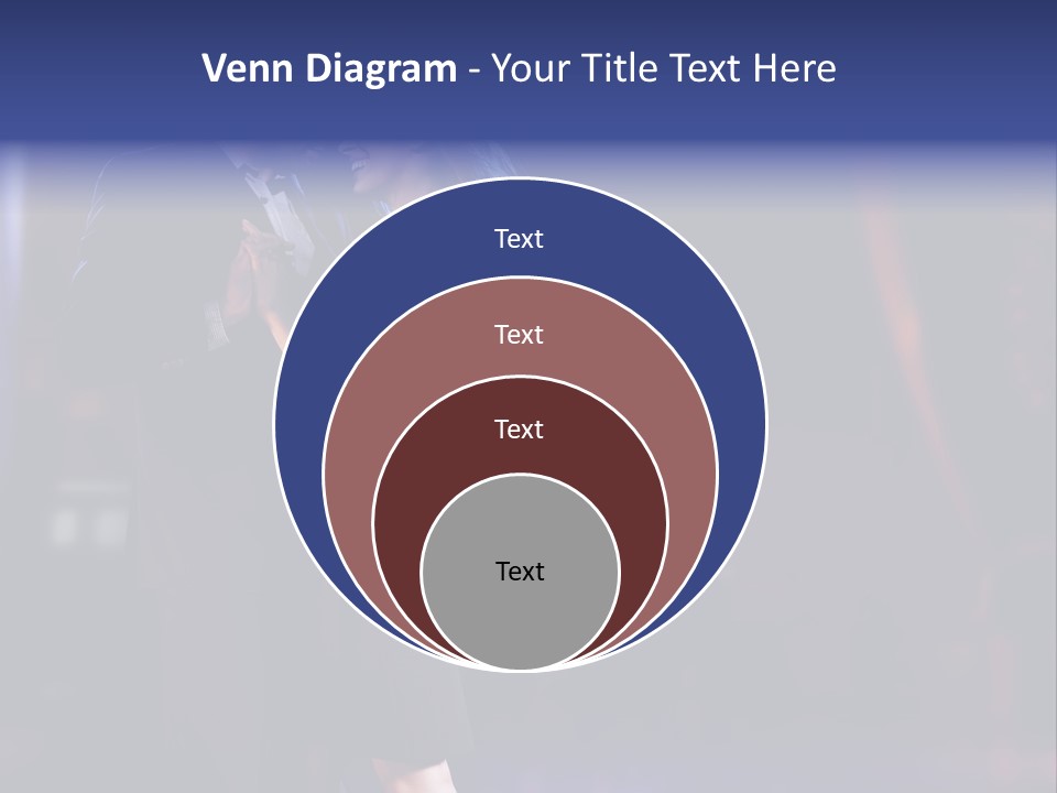 Happiness Male Sensuality PowerPoint Template