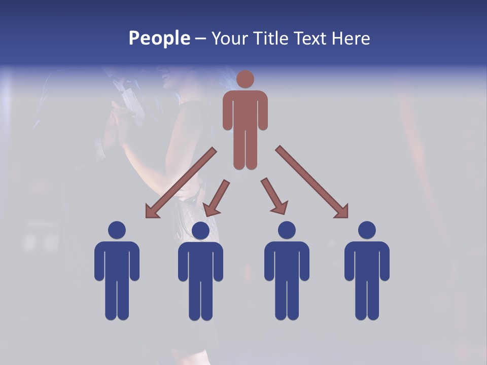 Happiness Male Sensuality PowerPoint Template