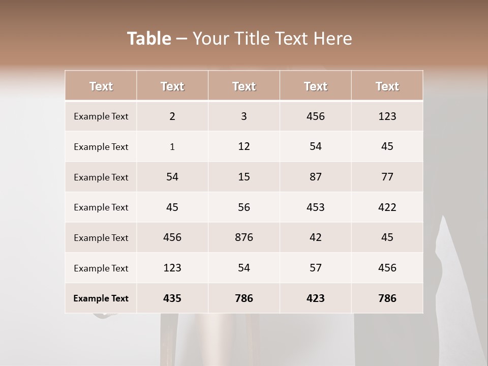 Young Tenderness Hugging PowerPoint Template