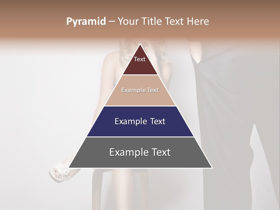 Young Tenderness Hugging PowerPoint Template