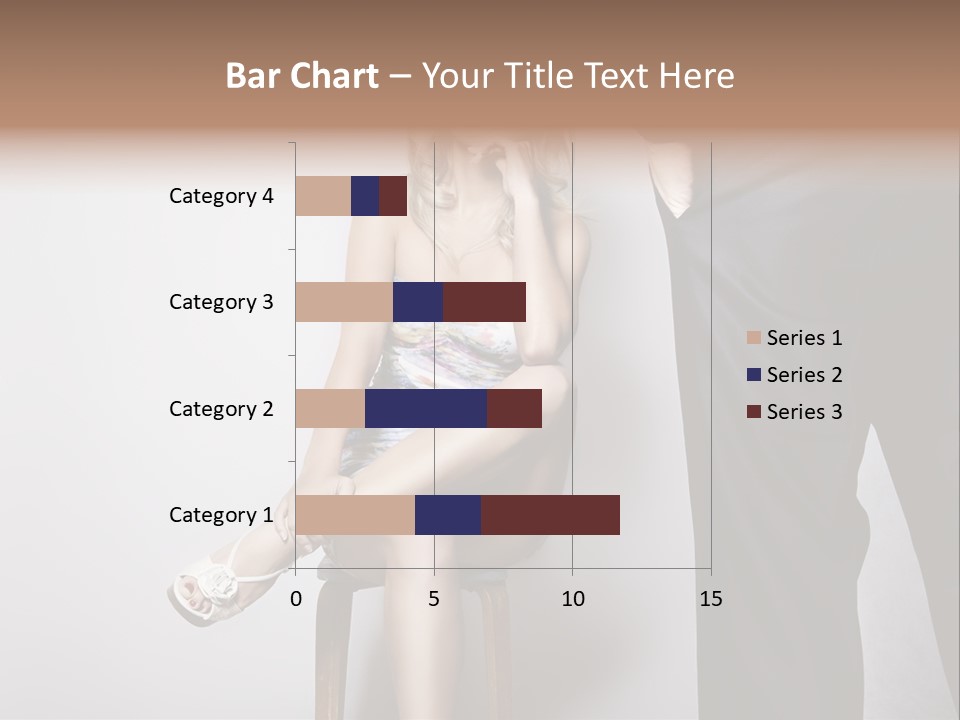 Young Tenderness Hugging PowerPoint Template