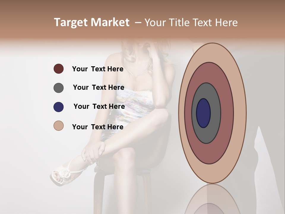 Young Tenderness Hugging PowerPoint Template