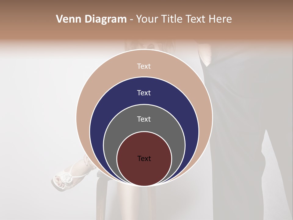 Young Tenderness Hugging PowerPoint Template